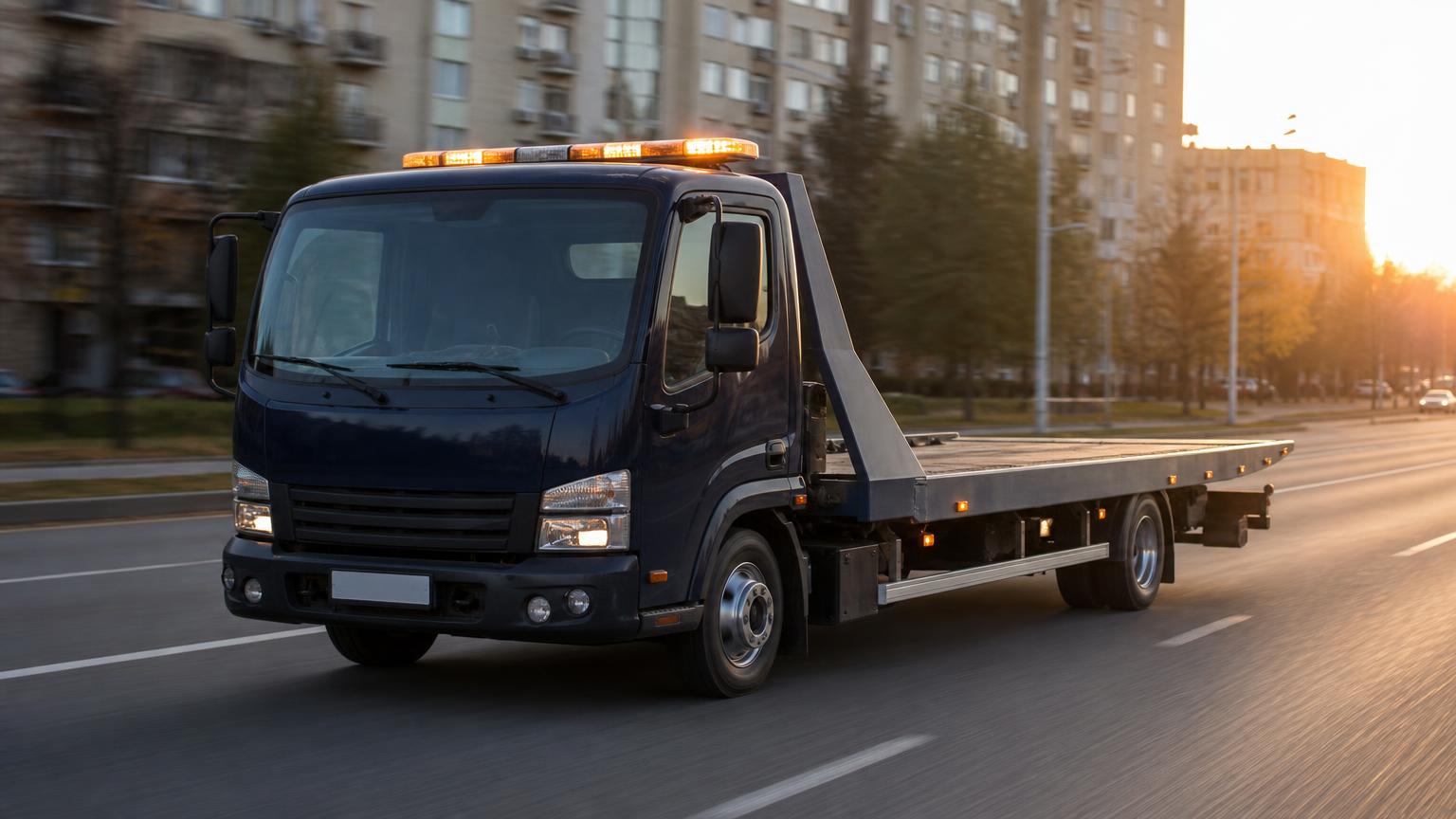 Platformă de tractări auto Sector 2, lângă lacurile din Colentina și Tei